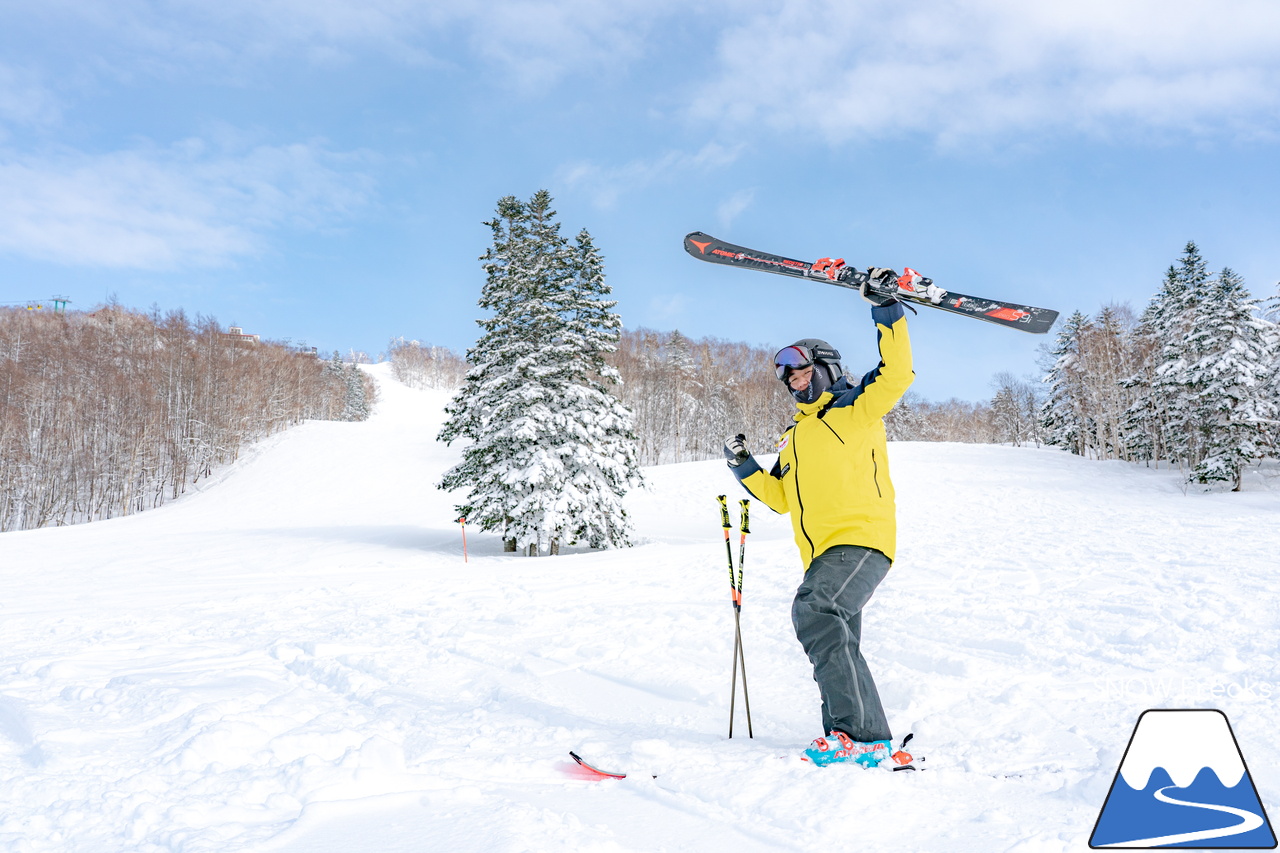 カムイスキーリンクス｜『-13℃』。ここは、道北・旭川。まだまだ続くよ、真冬並みのコンディション！